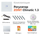 ZONT Climatic 1.3 Погодозависимый автоматический GSM / Wi-Fi регулятор (1 ГВС + 3 прямых/смесительных) с доставкой в Реутов